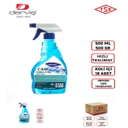 UZMAN CAM TEMİZLEME MADDESİ 18 x 500 ml DRV1550 Cam Temizleme Maddesi