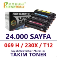 PRINTERMAYIN HPW230XCOMBO HPW230XCOMBO 24000 Sayfa 4 RENK ( MAVİ,SİYAH,SARI,K...