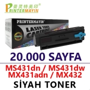 PRINTERMAYIN LEX55B5XBK LEX55B5XBK 20000 Sayfa SİYAH MUADIL Lazer Yazıcılar /...
