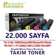 PRINTERMAYIN KYCTK5140COMBO KYCTK5140COMBO 22000 Sayfa 4 RENK ( MAVİ,SİYAH,SA...