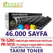 PRINTERMAYIN KYCTK5280COMBO KYCTK5280COMBO 46000 Sayfa 4 RENK ( MAVİ,SİYAH,SA...