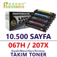 PRINTERMAYIN HP207XCOMBO HP207XCOMBO 10500 Sayfa 4 RENK ( MAVİ,SİYAH,SARI,KIR...