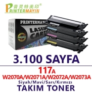 PRINTERMAYIN HP117ACOMBO HP117ACOMBO 3100 Sayfa 4 RENK ( MAVİ,SİYAH,SARI,KIRM...