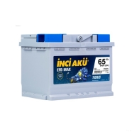 İNCİ ( 1011012 ) 12 V 65 Ah C20 Start-Stop EFB MAX TIGRIS SULU Akü