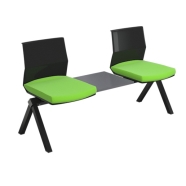 METALLICA CONCEPT LİNK SEHPALI İKİLİ BEKLEME KOLTUĞU SRN-4011 İkili Bank Tipi...