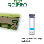 GREEN SEEPST9442 GREEN SEEPST9442 MUADİL MAVİ RENKLİ TONER 5000 Sayfa MAVİ (C...