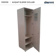 DIENNI DN006 DN006 554 x 570 x 1995 mm Tek Kişilik Soyunma Dolabı