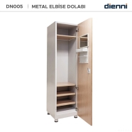 DIENNI DN005 DN005 500 x 500 x 2006 mm Tek Kişilik Soyunma Dolabı