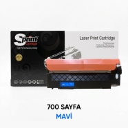 S-PRİNT DMP10-117C GOLD SERİSİ W2071A (117A) MAVİ TONER 700 Sayfa MAVİ (CYAN)...