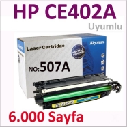 KEYMAX 0000-350225-034004 HP CE402A 6000 Sayfa YELLOW MUADIL Lazer Yazıcılar ...