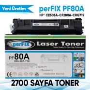 PERFIX PF80A PF80A 2700 Sayfa BLACK MUADIL Lazer Yazıcılar / Faks Makineleri ...