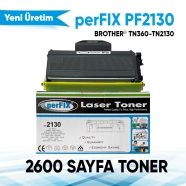 PERFIX PF2130 PF2130 2500 Sayfa BLACK MUADIL Lazer Yazıcılar / Faks Makineler...