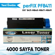 PERFIX PF411 PF411 4000 Sayfa BLACK MUADIL Lazer Yazıcılar / Faks Makineleri ...