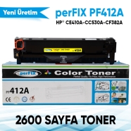 PERFIX PF412A PF412A 2600 Sayfa YELLOW MUADIL Lazer Yazıcılar / Faks Makinele...