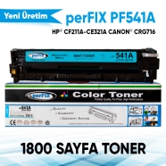 PERFIX PF541A PF541A 1500 Sayfa CYAN MUADIL Lazer Yazıcılar / Faks Makineleri...