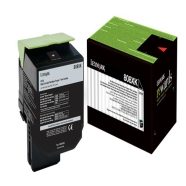 LEXMARK 80C8XK0 80C8XK0 8000 Sayfa BLACK ORIJINAL Lazer Yazıcılar / Faks Maki...