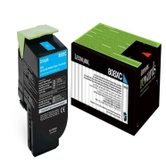 LEXMARK 80C8XC0 80C8XC0 4000 Sayfa CYAN ORIJINAL Lazer Yazıcılar / Faks Makin...