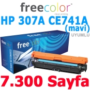 FREECOLOR 5225C-FRC HP 307A CE741A 7300 Sayfa CYAN MUADIL Lazer Yazıcılar / F...