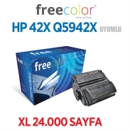 FREECOLOR 42X-XL-FRC HP 42X Q5942X 24000 Sayfa BLACK MUADIL Lazer Yazıcılar /...