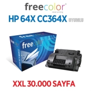 FREECOLOR 64X-XL-FRC HP 64X  CC364X 30000 Sayfa BLACK MUADIL Lazer Yazıcılar ...