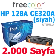 FREECOLOR 1525K-FRC HP 128A 2000 Sayfa BLACK MUADIL Lazer Yazıcılar / Faks Ma...