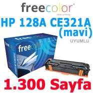 FREECOLOR 1525C-FRC HP 128A 1300 Sayfa CYAN MUADIL Lazer Yazıcılar / Faks Mak...