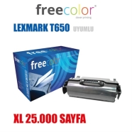 FREECOLOR T650-HY-FRC LEXMARK T650H11E 25000 Sayfa BLACK MUADIL Lazer Yazıcıl...