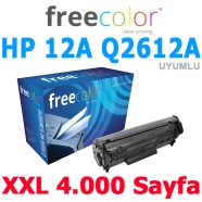 FREECOLOR 12A-XL-FRC HP Q2612A 4000 Sayfa BLACK MUADIL Lazer Yazıcılar / Faks...