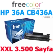 FREECOLOR 36A-XL-FRC HP CB436A 3500 Sayfa BLACK MUADIL Lazer Yazıcılar / Faks...