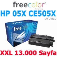 FREECOLOR 505X-XL-FRC HP CE505X 13000 Sayfa BLACK MUADIL Lazer Yazıcılar / Fa...