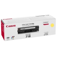 CANON CRG-718Y CRG-718Y 2900 Sayfa YELLOW ORIJINAL Lazer Yazıcılar / Faks Mak...