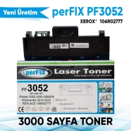 PERFIX PF3052 PF3052 3000 Sayfa BLACK MUADIL Lazer Yazıcılar / Faks Makineler...