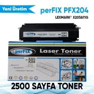 PERFIX PFX204 PFX204 2500 Sayfa SİYAH MUADIL Lazer Yazıcılar / Faks Makineler...
