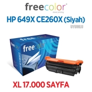 FREECOLOR 4525K-HY-FRC HP 649X CE260X 17000 Sayfa BLACK MUADIL Lazer Yazıcıla...
