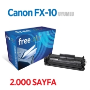 FREECOLOR FX10-FRC CANON FX-10 0263B002 2000 Sayfa BLACK MUADIL Lazer Yazıcıl...