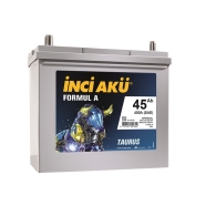 İNCİ ( 1011166 ) 12 V 45 Ah C20 FORMUL A TAURUS SULU Akü