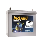 İNCİ 1011166 Volt   12 Kapasite (Ah) (C20)  45 SULU Akü