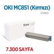 FREECOLOR MC851M-FRC OKI 44059170  KIRMIZI (MAGENTA 7300 Sayfa MAGENTA MUADIL...