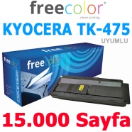 FREECOLOR TK475-FRC KYOCERA TK-475 15000 Sayfa BLACK MUADIL Lazer Yazıcılar /...