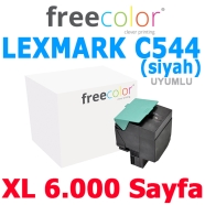FREECOLOR X544K-FRC LEXMARK C544 X544 C544X1KG 6000 Sayfa BLACK MUADIL Lazer ...