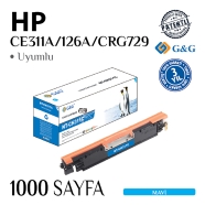 G&G NT-CH311C NT-CH311C 1000 Sayfa CYAN MUADIL Lazer Yazıcılar / Faks Makinel...