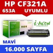 I-AICON C-CF321A HP CF321A 16000 Sayfa CYAN MUADIL Lazer Yazıcılar / Faks Mak...