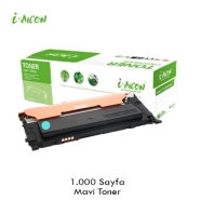 I-AICON C-CLP-C407S SAMSUNG CLT-C407S 1000 Sayfa CYAN MUADIL Lazer Yazıcılar ...