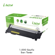 I-AICON C-CLP-Y407S SAMSUNG CLT-Y407S 1000 Sayfa YELLOW MUADIL Lazer Yazıcıla...