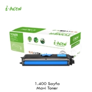 I-AICON C-TN210C BROTHER TN-240/TN-210/TN-250 1400 Sayfa CYAN MUADIL Lazer Ya...