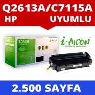 I-AICON C-Q2613A/Q2624A/C7115A HP Q2613A/Q2624A/C7115A 2500 Sayfa BLACK MUADI...
