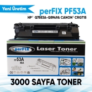 PERFIX PF53A PF53A 3000 Sayfa BLACK MUADIL Lazer Yazıcılar / Faks Makineleri ...