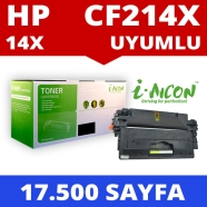 I-AICON C-CF214X HP CF214X 17500 Sayfa BLACK MUADIL Lazer Yazıcılar / Faks Ma...