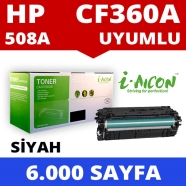 I-AICON C-CF360A HP CF360A 6000 Sayfa BLACK MUADIL Lazer Yazıcılar / Faks Mak...