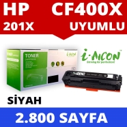 I-AICON C-CF400X HP CF400X 2800 Sayfa BLACK MUADIL Lazer Yazıcılar / Faks Mak...